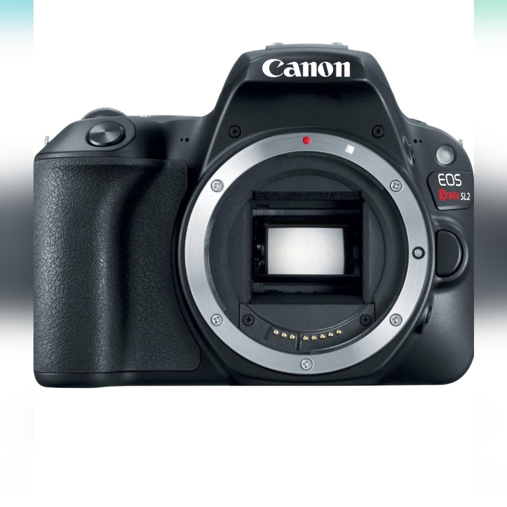 Canon EOS Rebel SL2 Digital SLR Camera Body with lenses